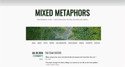 Desktop Screenshot of mixedmetaphorsohmy.com