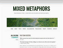 Tablet Screenshot of mixedmetaphorsohmy.com